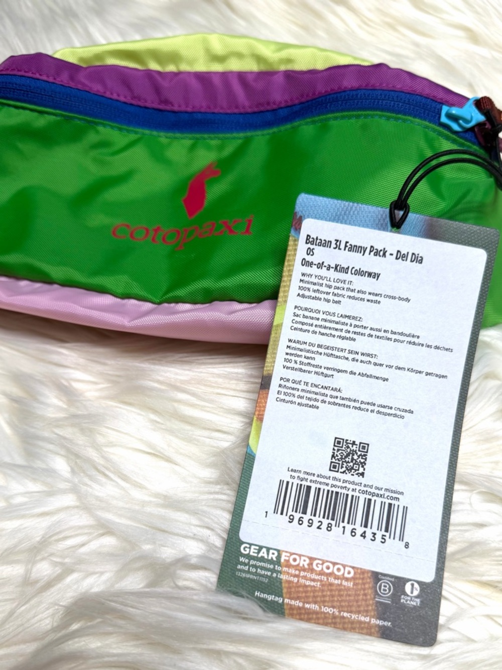 Cotopaxi Bataan 3L Fanny Pack – Del Día - Picture 6 of 6